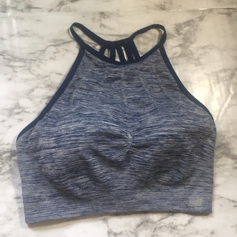 New Balance Large Strappy Back High Neck Bra